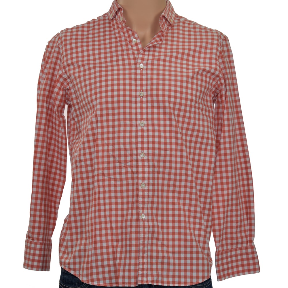 *Paul Smith Sz M Button Up Cross Checks L/S Shirt